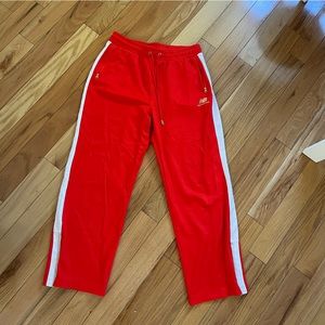 90s style Red high waisted New Balance track pants women’s Medium